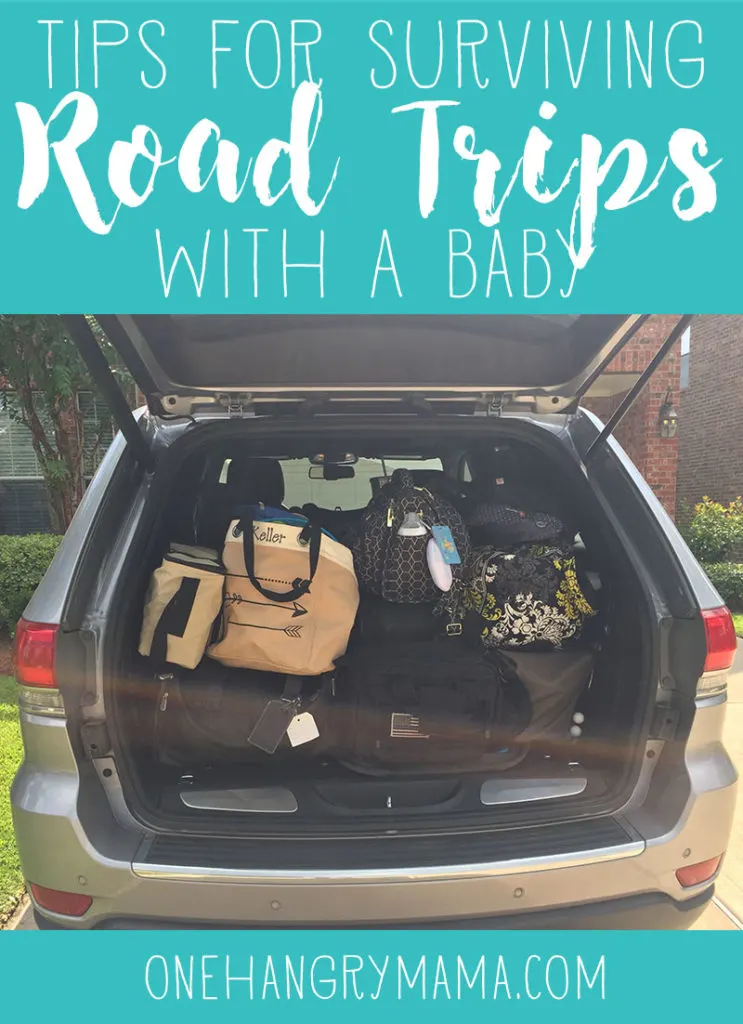 Going on a road trip with a baby? Make sure to read these tips to help you survive the journey first!