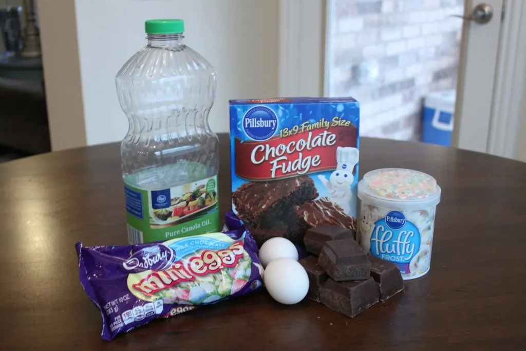 Cadbury Egg Marshmallow Brownies | One Hangry Mama