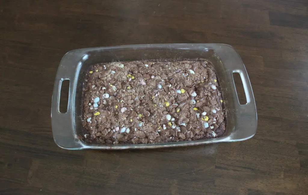 Cadbury Egg Marshmallow Brownies | One Hangry Mama