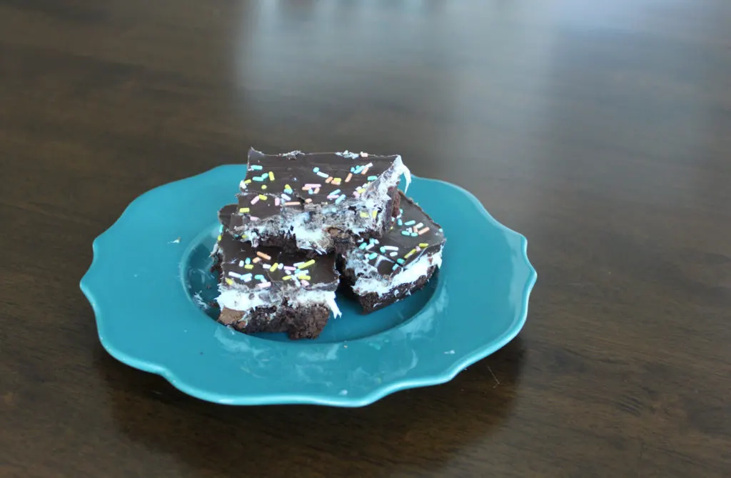 Cadbury Egg Marshmallow Brownies | One Hangry Mama