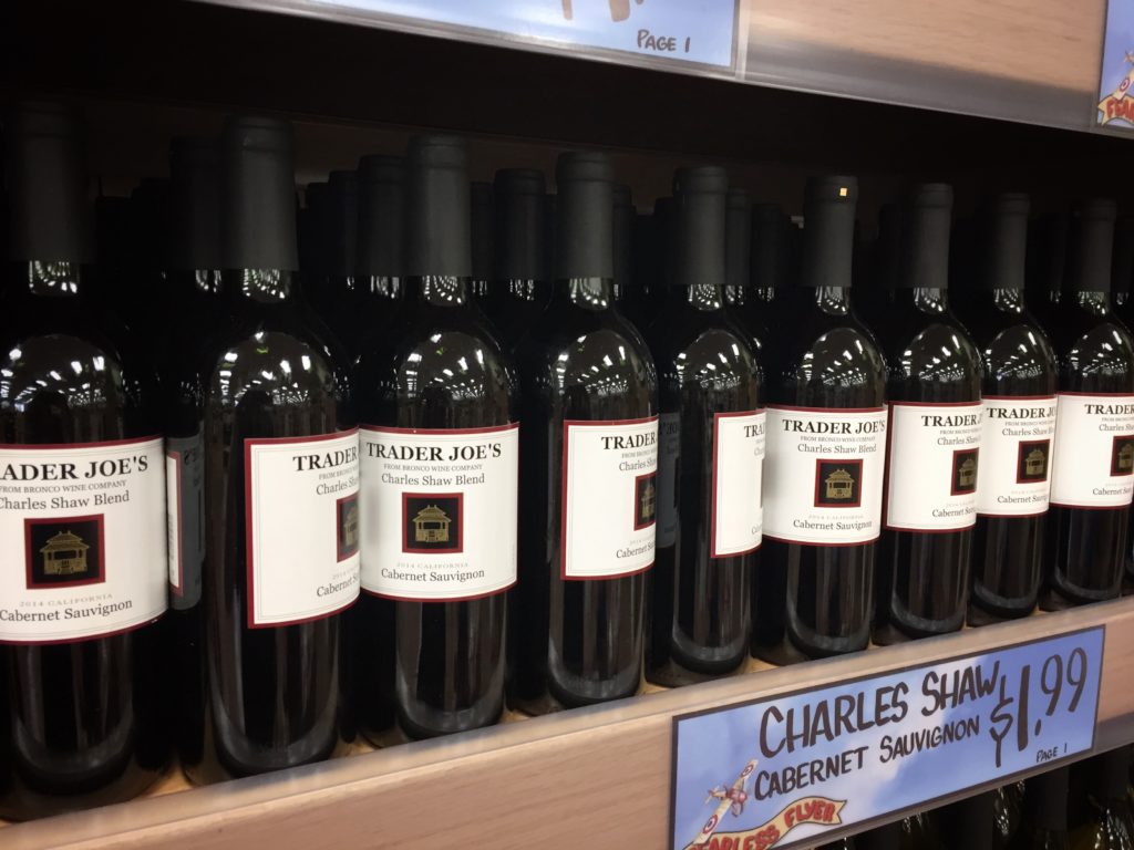 Trader Joe's Wine - Two Buck Chuck