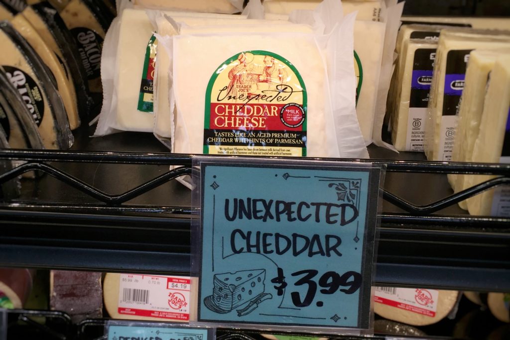 Trader Joe's Unexpected Cheddar