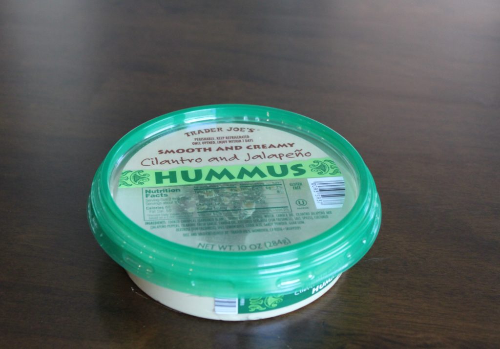 Trader Joe's Cilantro and Jalapeno Hummus