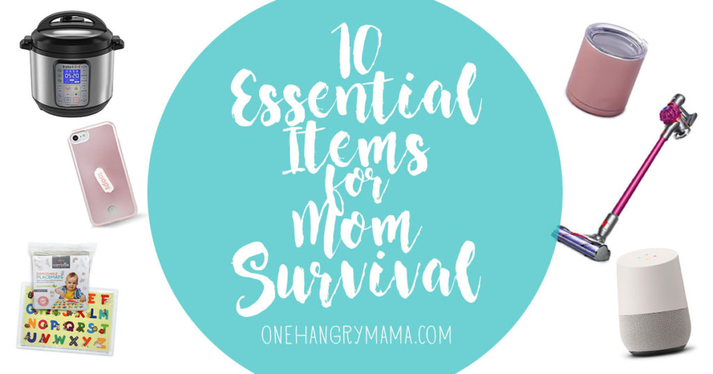 These 10 items are absolutely essential for mom survival. Motherhood is hard work, but these 10 must-have things will make toddler or baby mom's life much easier!