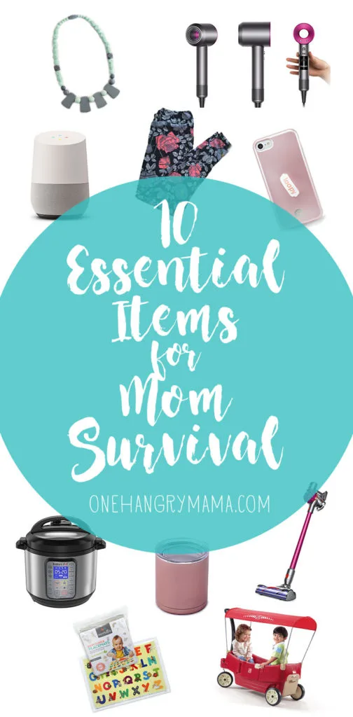 These 10 items are absolutely essential for mom survival. Motherhood is hard work, but these 10 must-have things will make toddler or baby mom's life much easier!