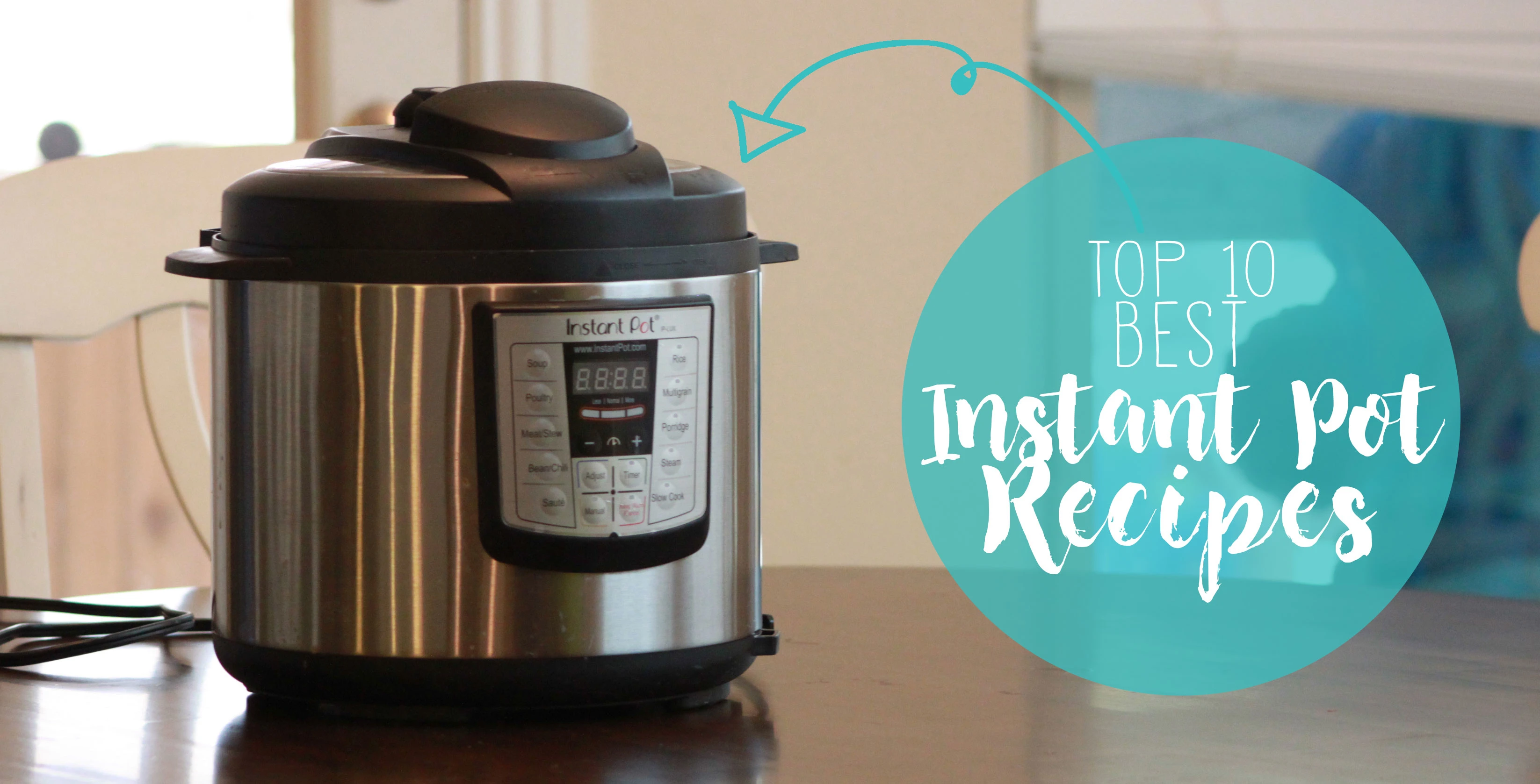 These are the 10 BEST Instant Pot / Pressure Cooker recipes on the internet! Breakfast, dinners & desserts, all in your Instant Pot. Great starter recipes too, if you're a newbie :)