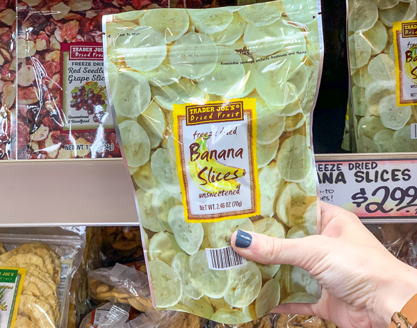 The Best Trader Joe's Items for Toddler Moms: Freeze-dried Banana Slices