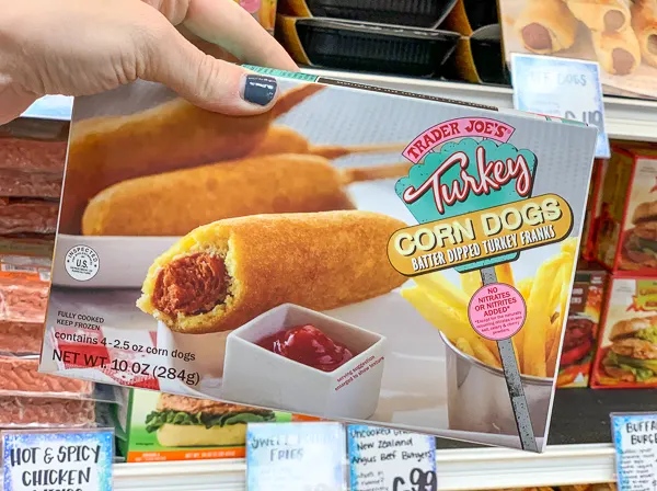 The Best Trader Joe's Items for Toddler Moms: Frozen Turkey Corn Dogs