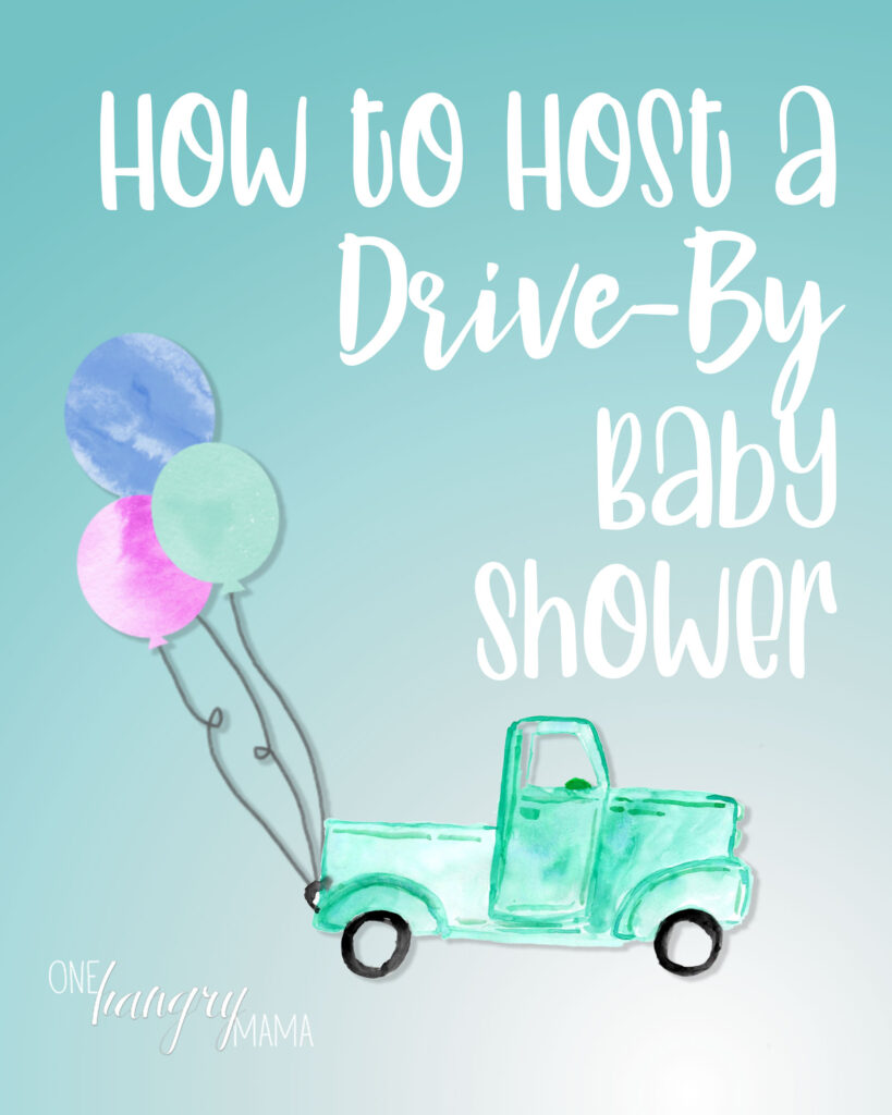 A drive-by baby shower is a great way to celebrate moms-to-be while maintaining social distancing.