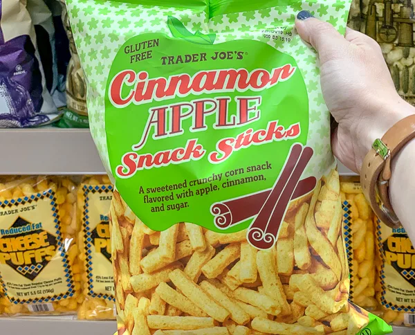 Trader Joe's Cinnamon Apple Snack Sticks