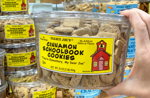 Trader Joe's Cinnamon Schoolbook Cookies