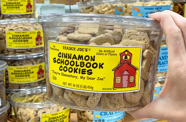 Trader Joe's Cinnamon Schoolbook Cookies