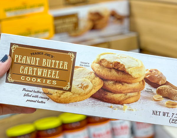 Trader Joe's Peanut Butter Cartwheel Cookies