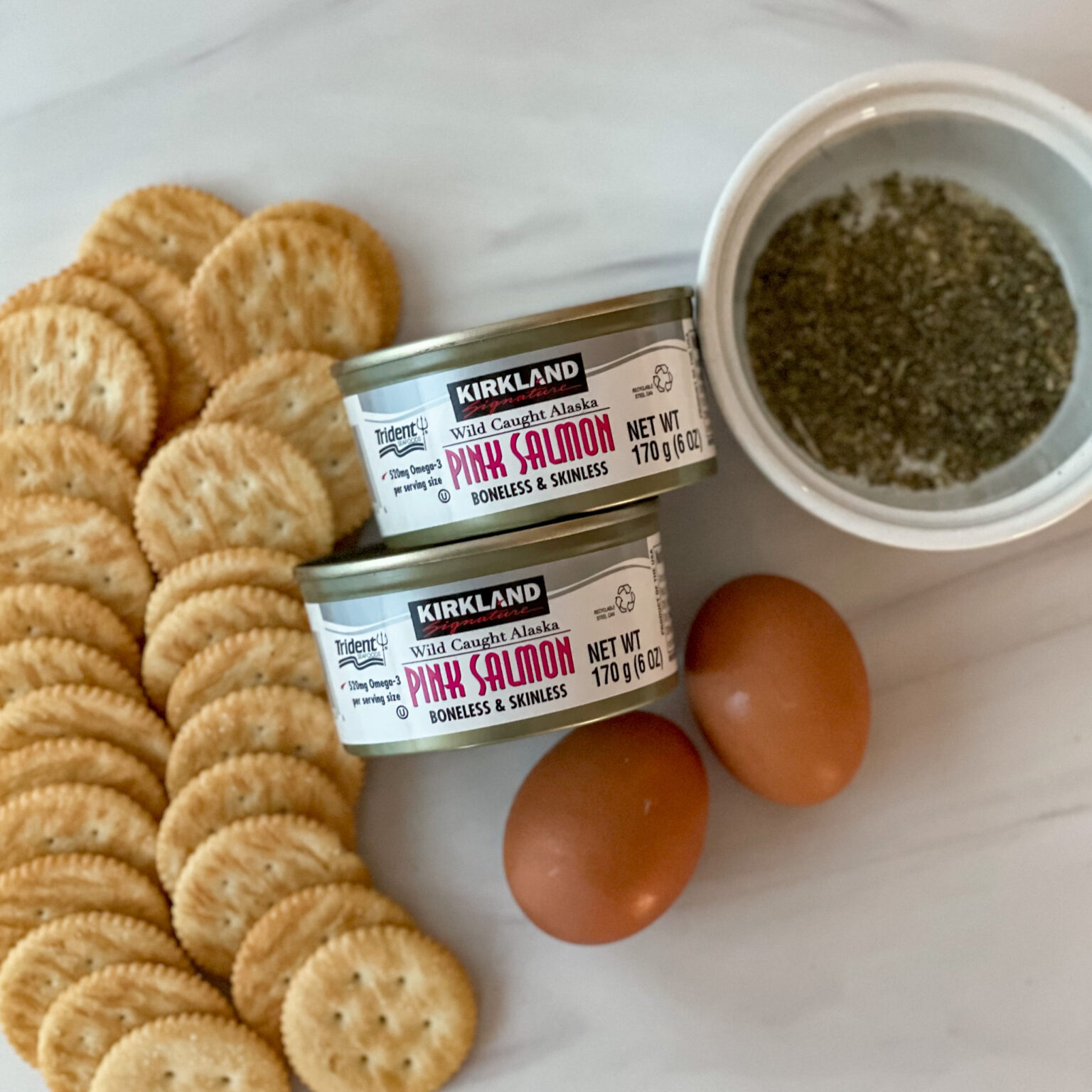 Easy Ritz Cracker Salmon Patties One Hangry Mama