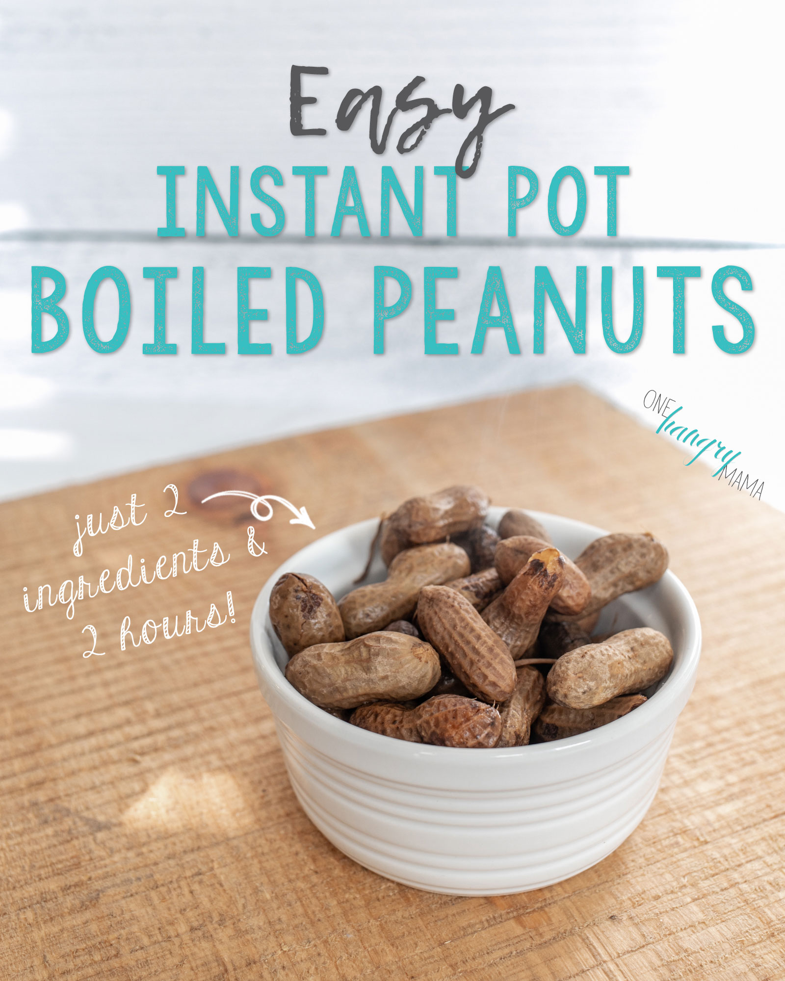 Easy Instant Pot Boiled Peanuts One Hangry Mama