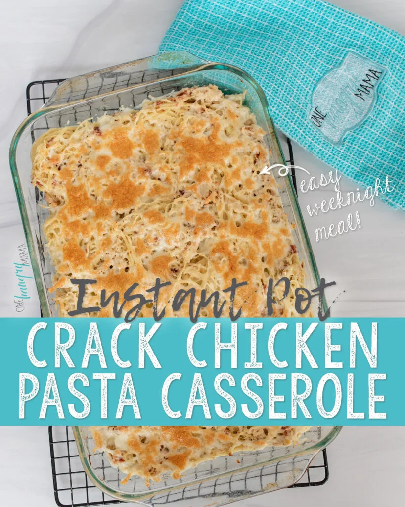 Chicken pasta casserole online instant pot