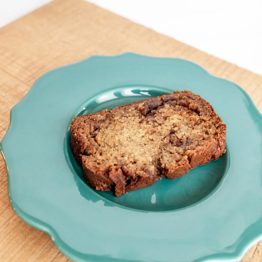 Slice of Dairy-Free Banana Bread