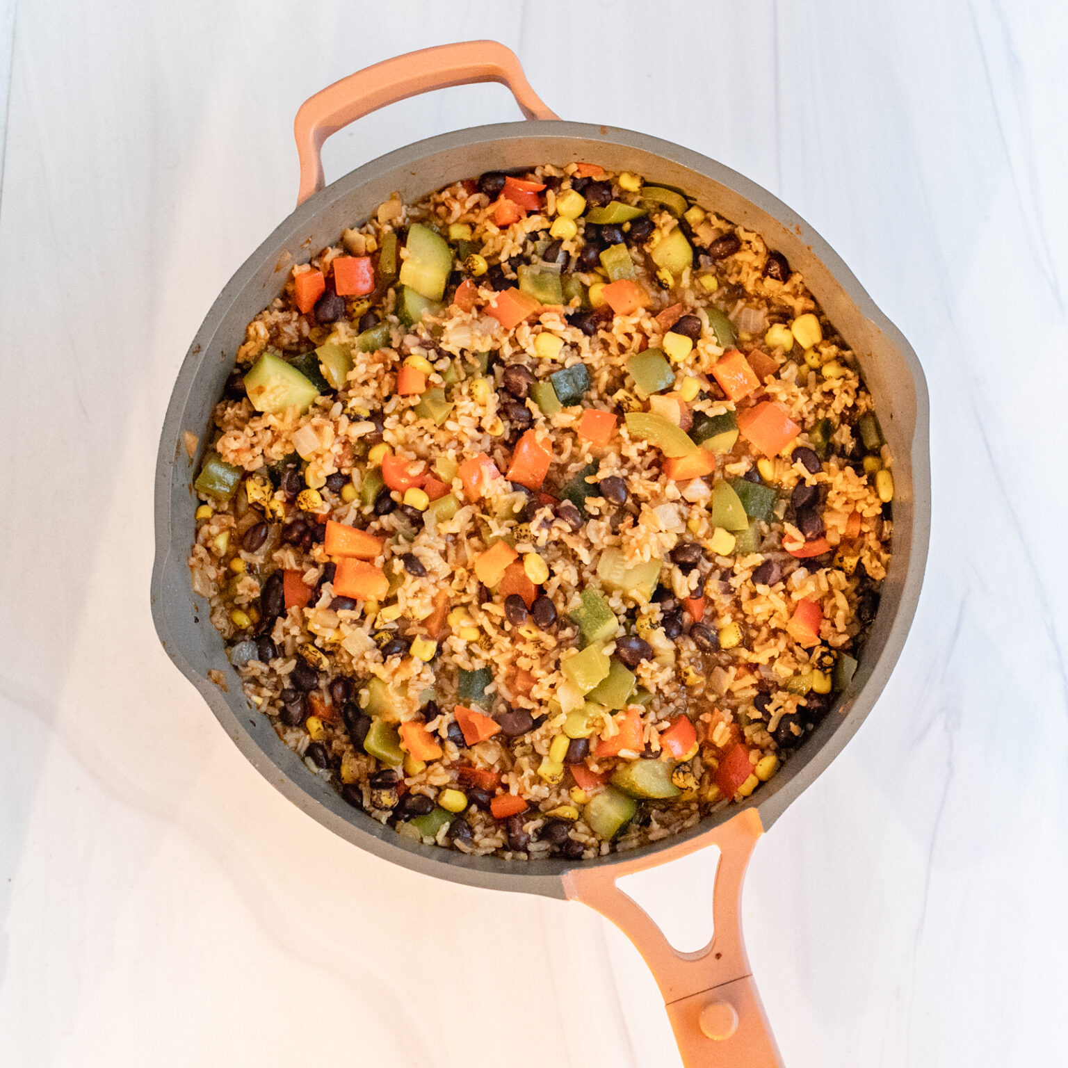 OnePot Veggie Burrito Bowl One Hangry Mama