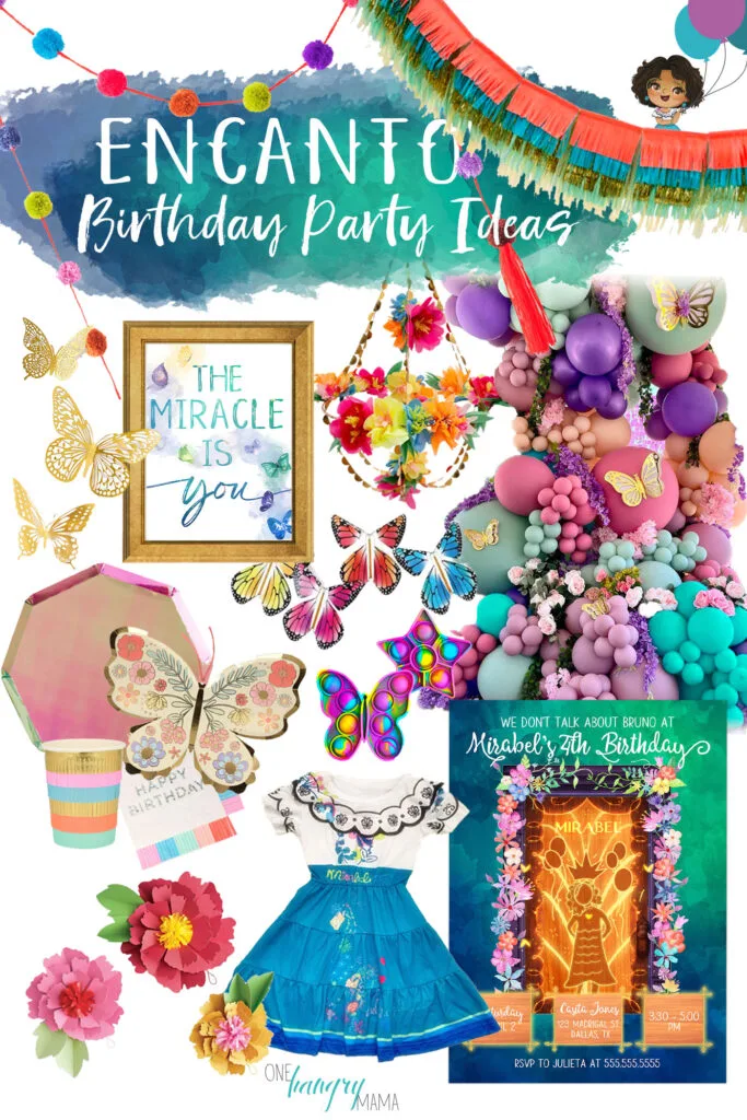 DIY art party birthday invitations and party favors ideas